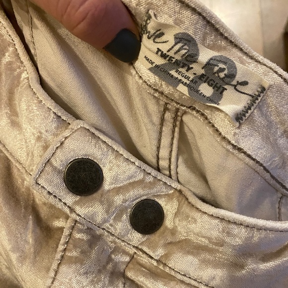 We the Free Crushed Velvet Velour Pant NWOT - Picture 5 of 5